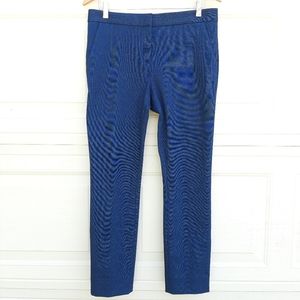 ☀️ Diane Von Furstenburg Genesis WB Versatile Navy Mid Rise Cropped Pants…